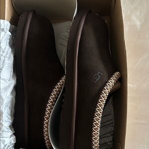 UGG women’s Dark Brown Slip-Ons